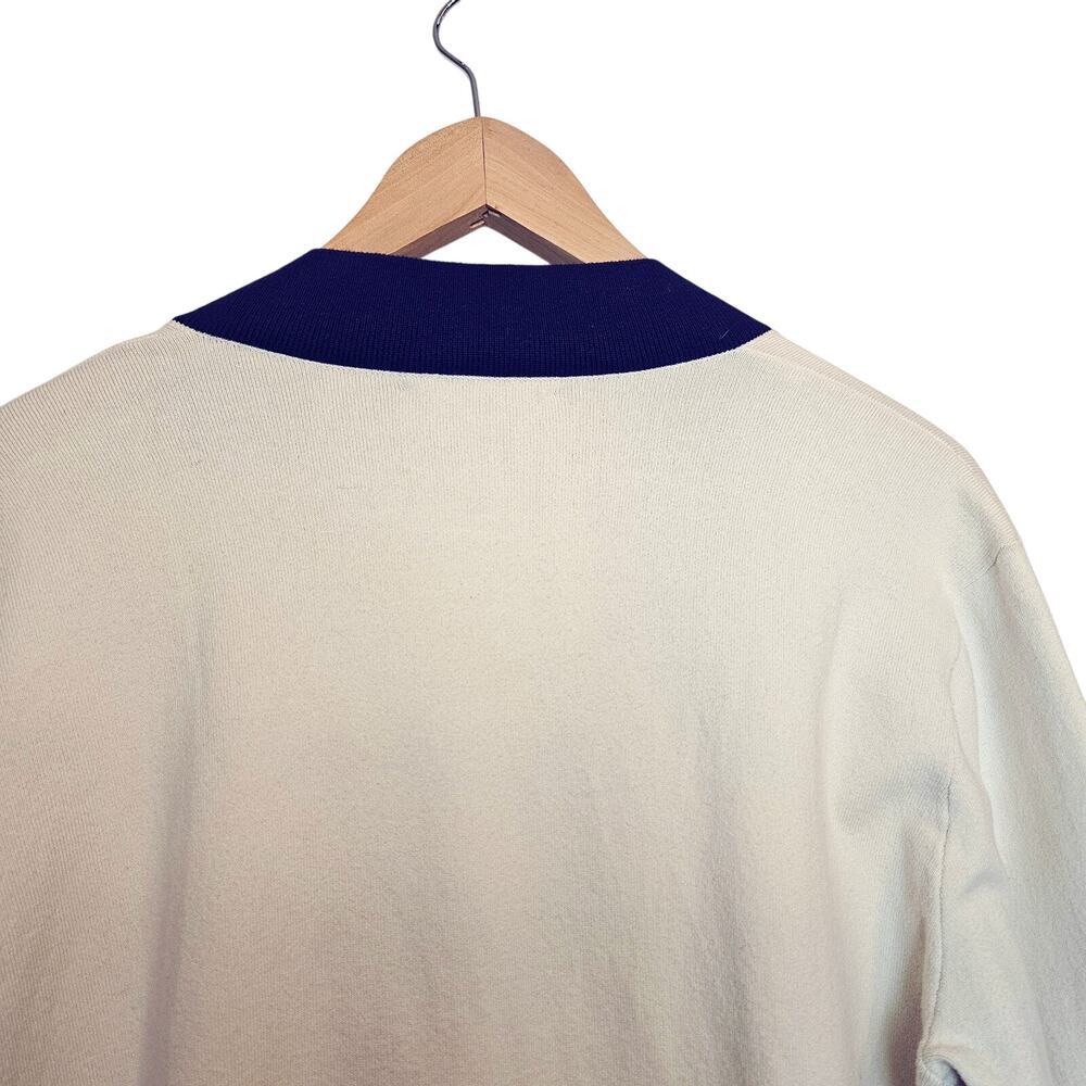 Lauren Ralph Lauren Women's V-Neck Pullover Preppy Tennis Sweater Size 6 - Picture 8 of 12